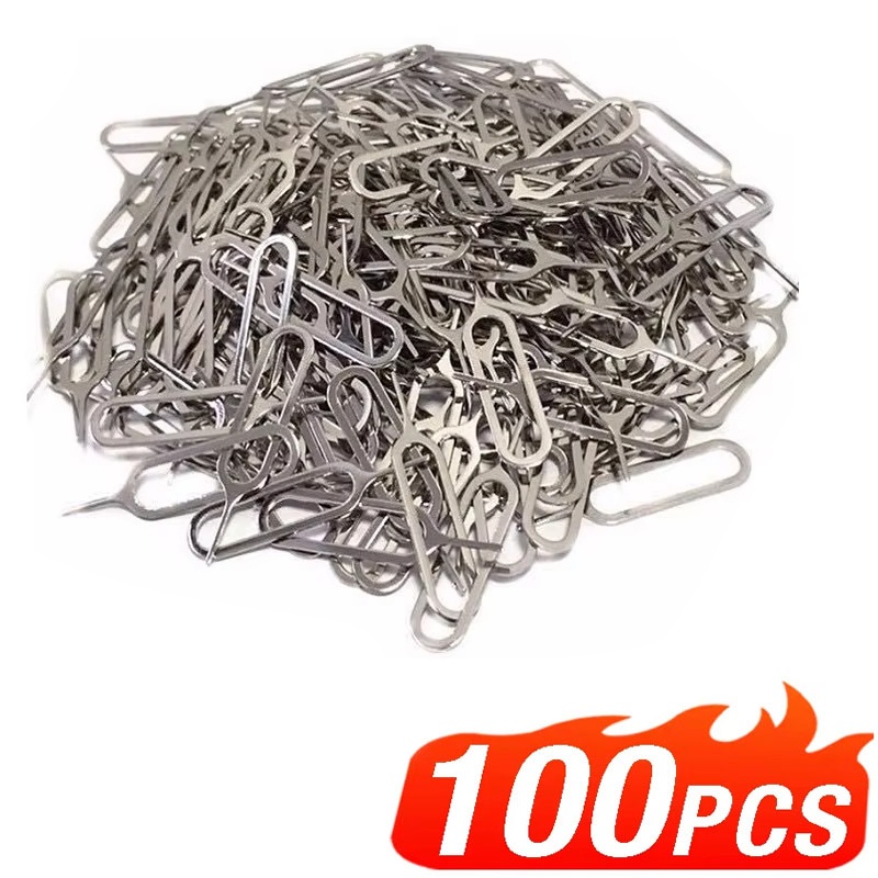 Mobile Tech Accessories - 1-100PCS Anti-Lost Eject Sim Cards Tray