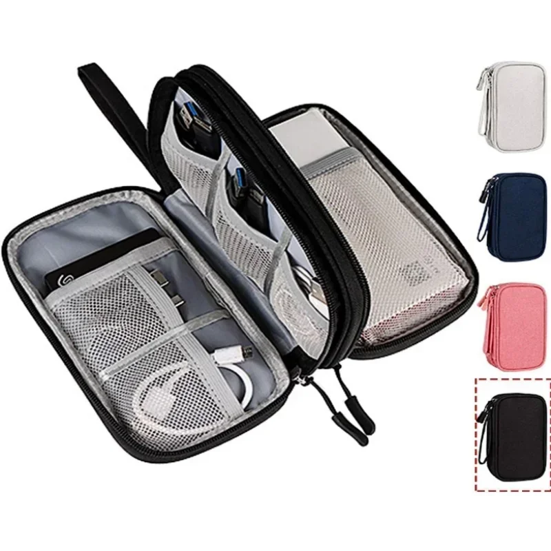 Tech Accessories Case - Travel Cable Bag Portable Digital Storage