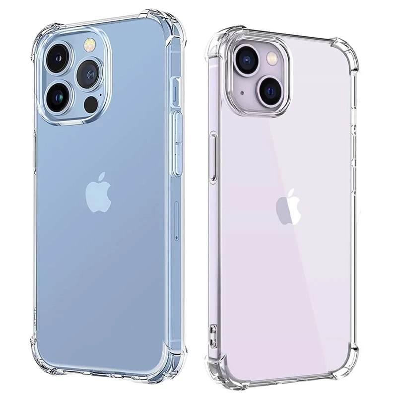 Tech Accessories Apple - Shockproof Clear Phone Case For iPhone