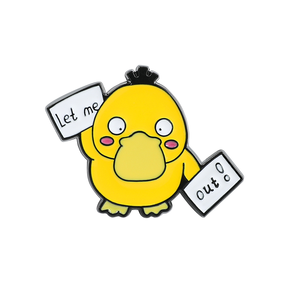 Tech Computer Accessories - 1 Pc ​Anime Duckling Brooch Cartoon