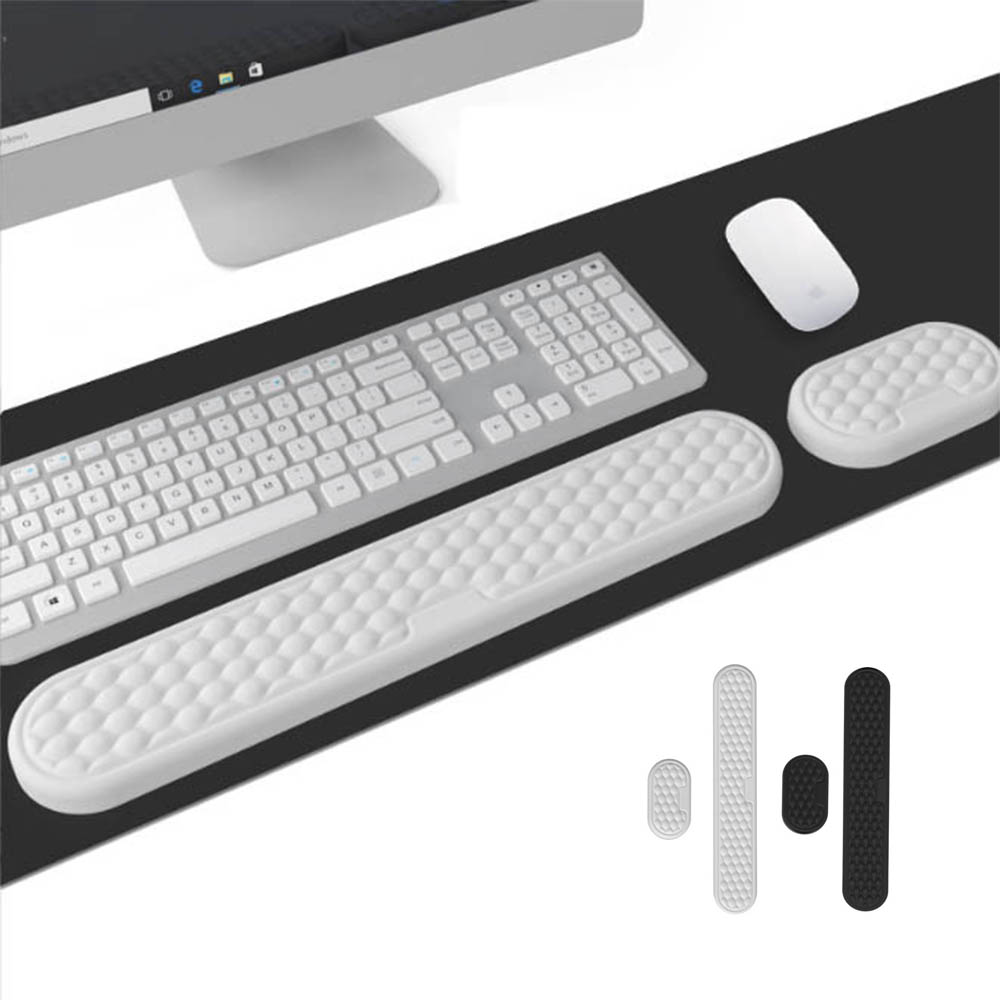 Keyboard Wrist Pad Leather - Wrist Support Mouse Pad With Memory