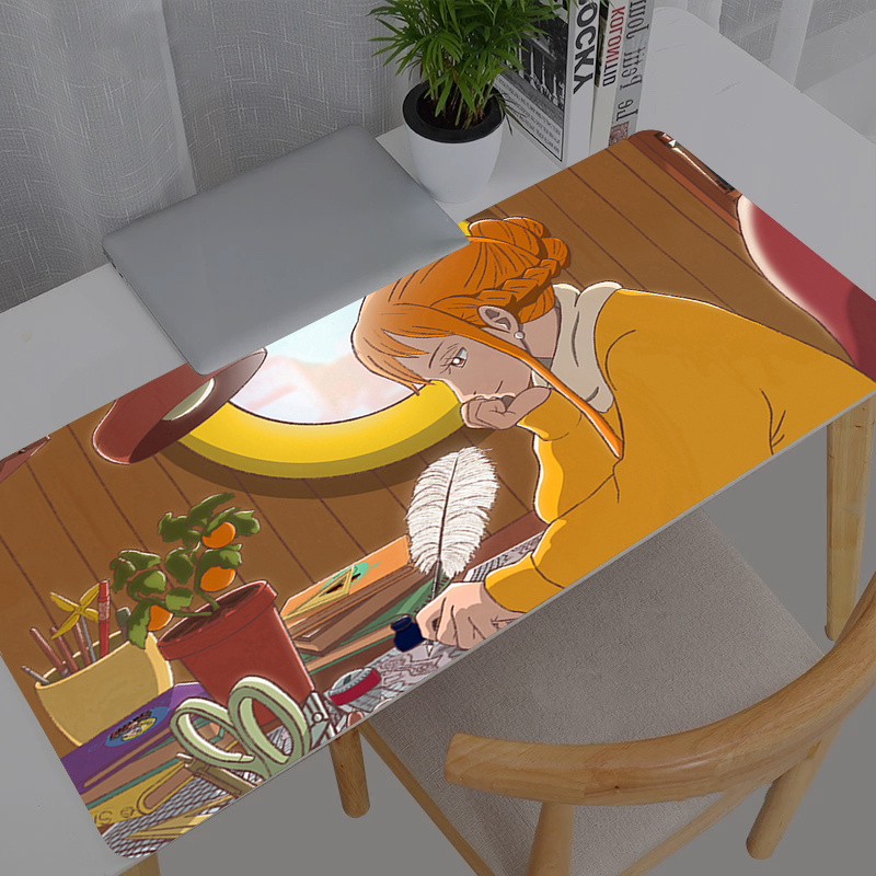 Tech Accessories Desk - Computer Varmilo Keyboard Mouse Pad Anime
