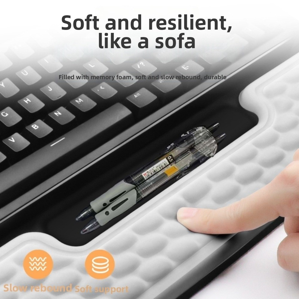 Computer Integrated Keyboard S - đánh giá và giá Keyboard Wrist Pad Leather