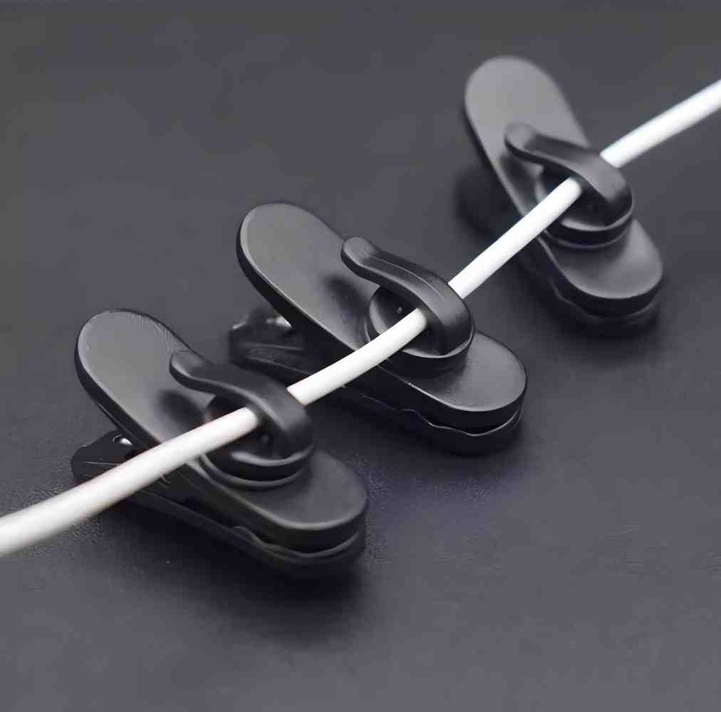 10pcs Rotating Earphone Cable  - đánh giá và giá Desk Cable Clip
