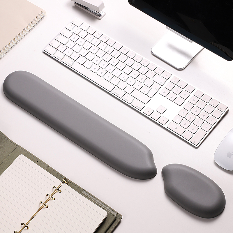 Rice Silicone Wrist Mouse Pad  - đánh giá và giá Keyboard Wrist Pad Leather