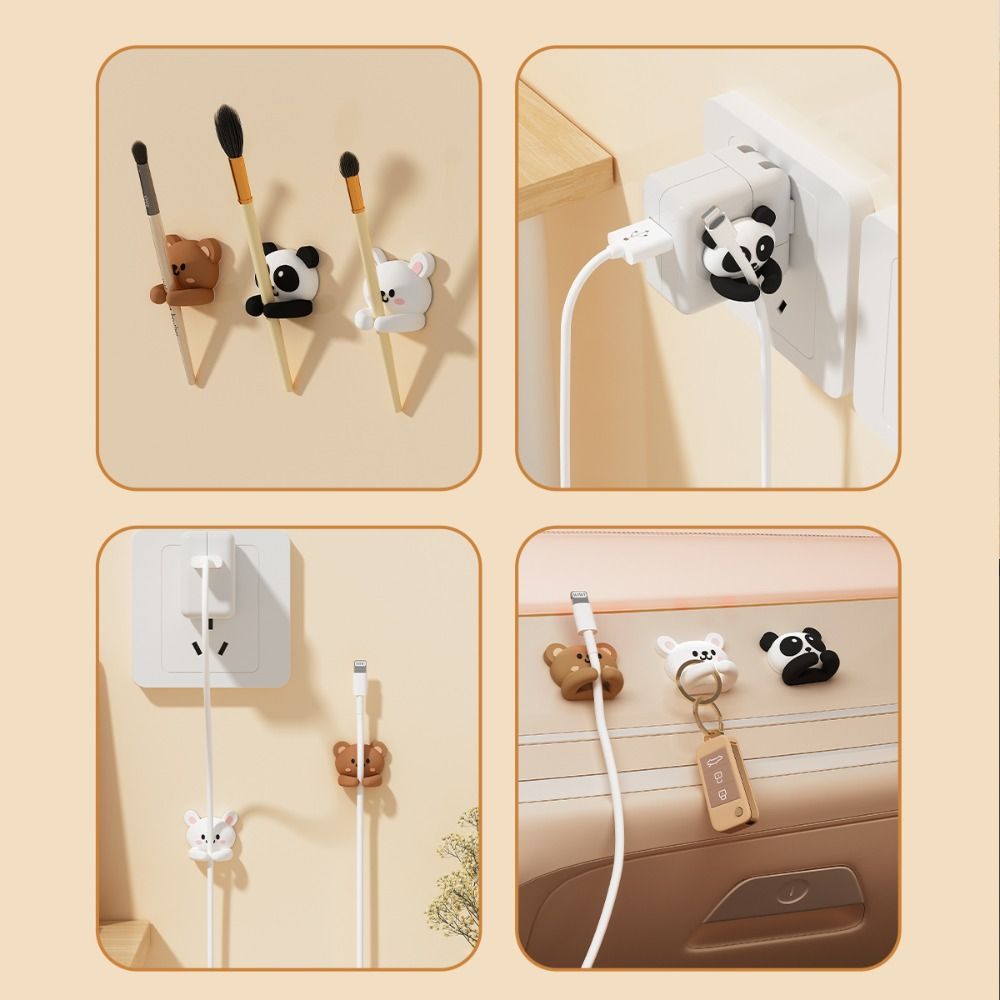 Strong Adhesive Self-Adhesive  - đánh giá và giá Desk Cable Clip
