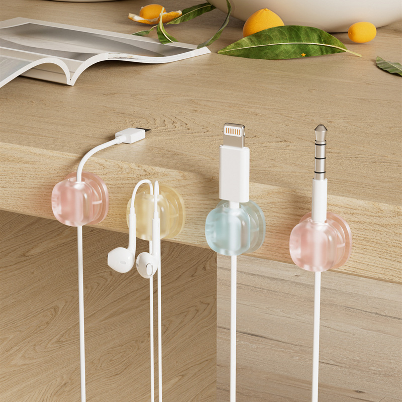3 Transparent Color Magnetic C - đánh giá và giá Desk Cable Clip