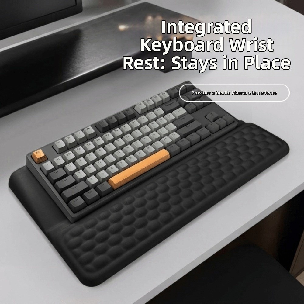 Easy Typing Non-Slip Ergonomic - đánh giá và giá Keyboard Wrist Pad Leather