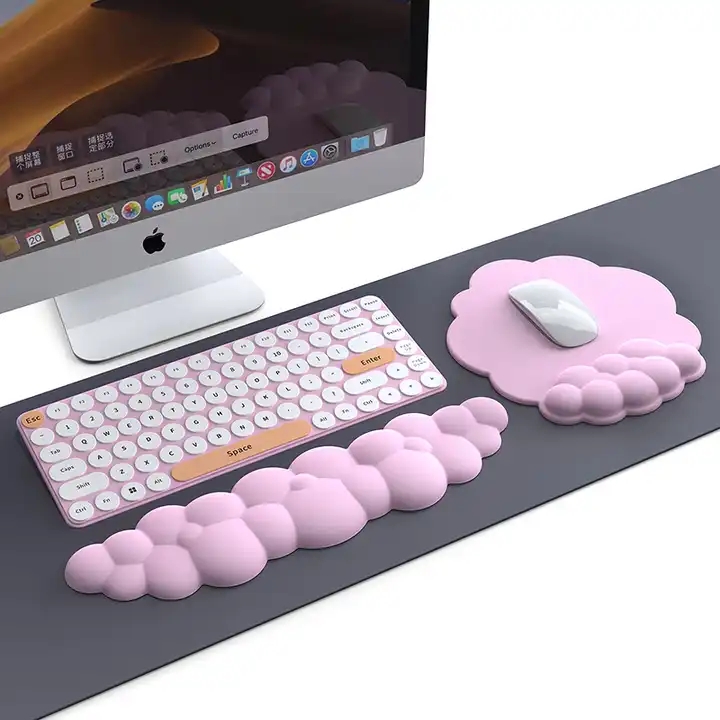 Waterproof PU Leather Mouse Pa - đánh giá và giá Keyboard Wrist Pad Leather