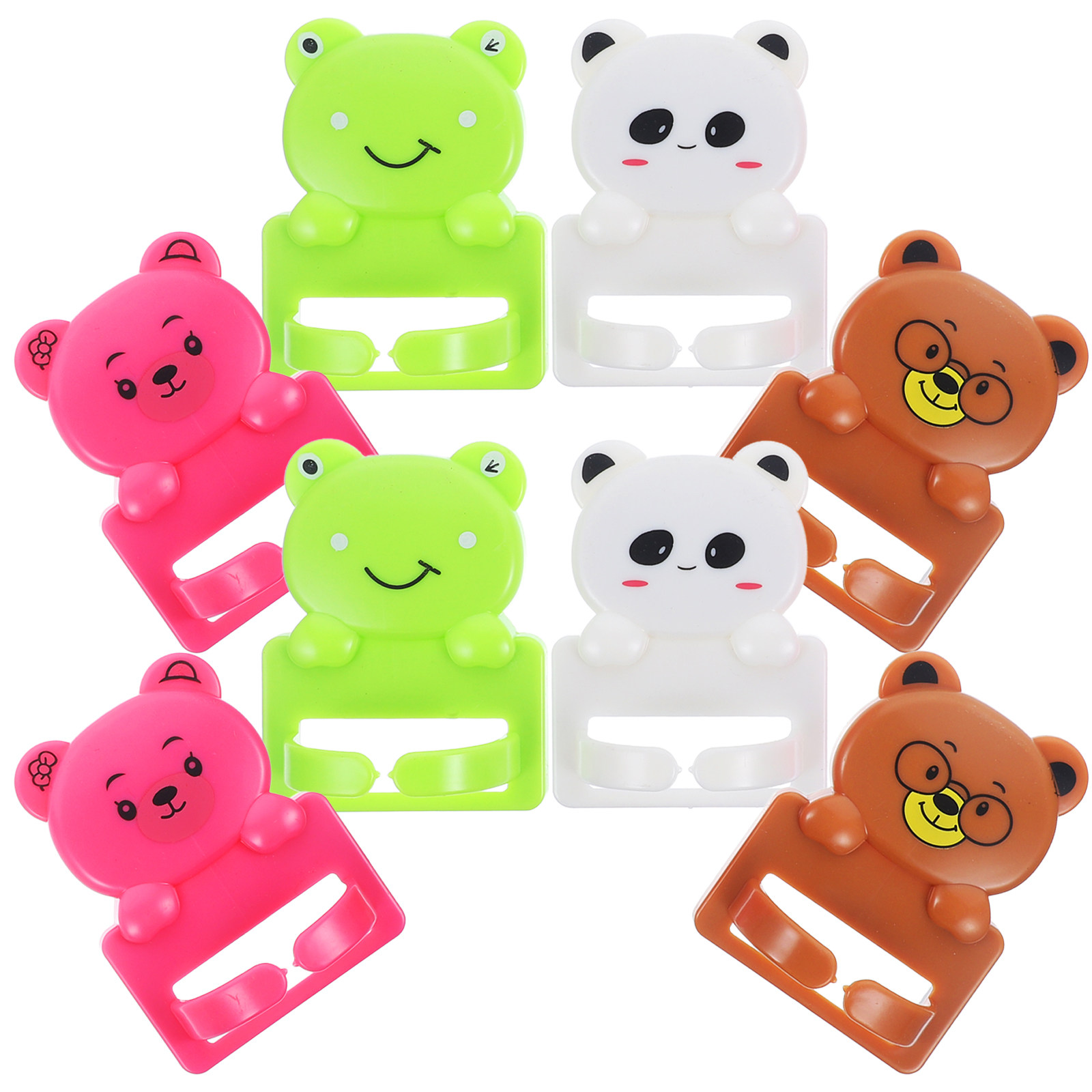 8 Pcs Cartoon Suction Cup Hook - đánh giá và giá Desk Cable Clip