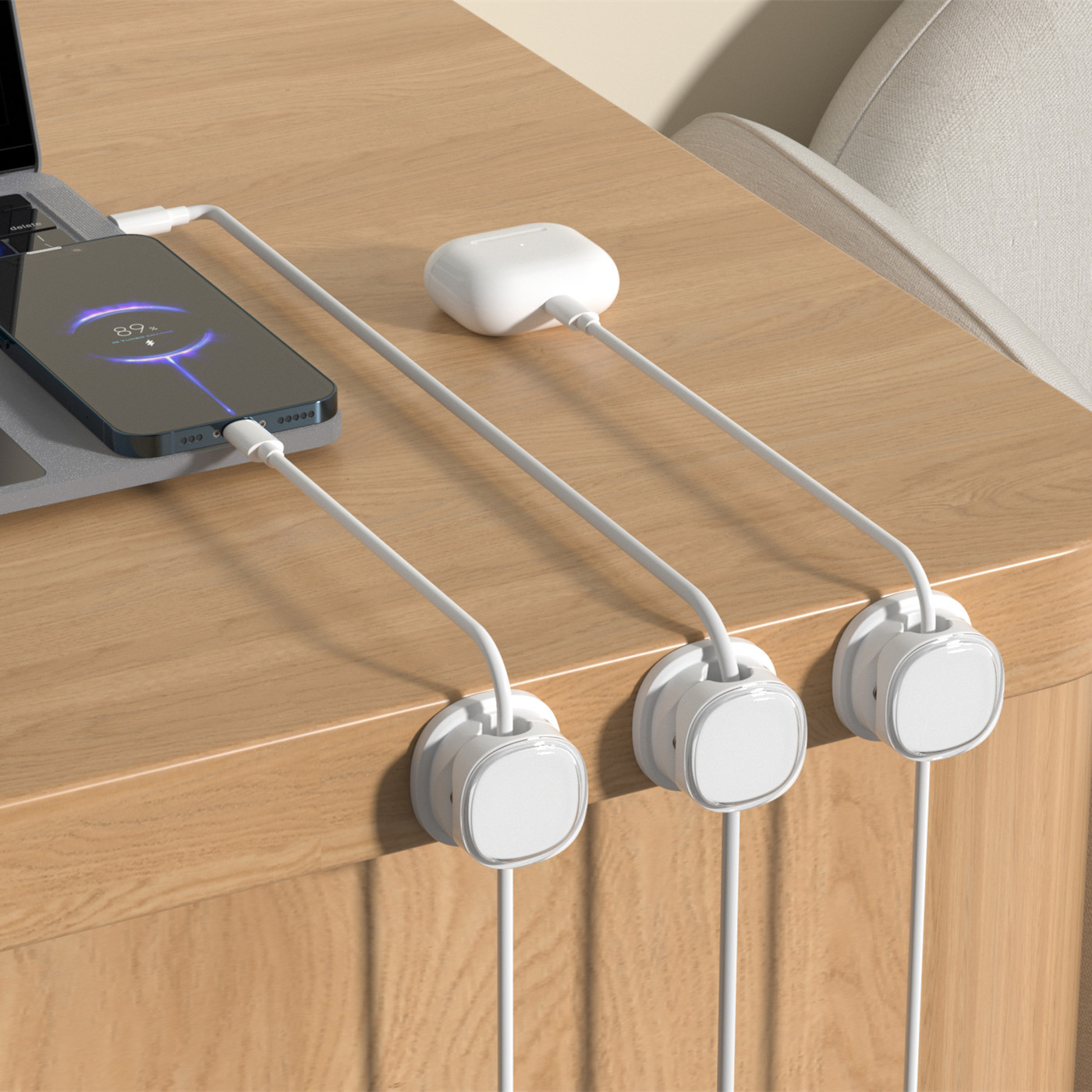 3/6/8/12PCS Magnetic Cable Cli - đánh giá và giá Desk Cable Clip