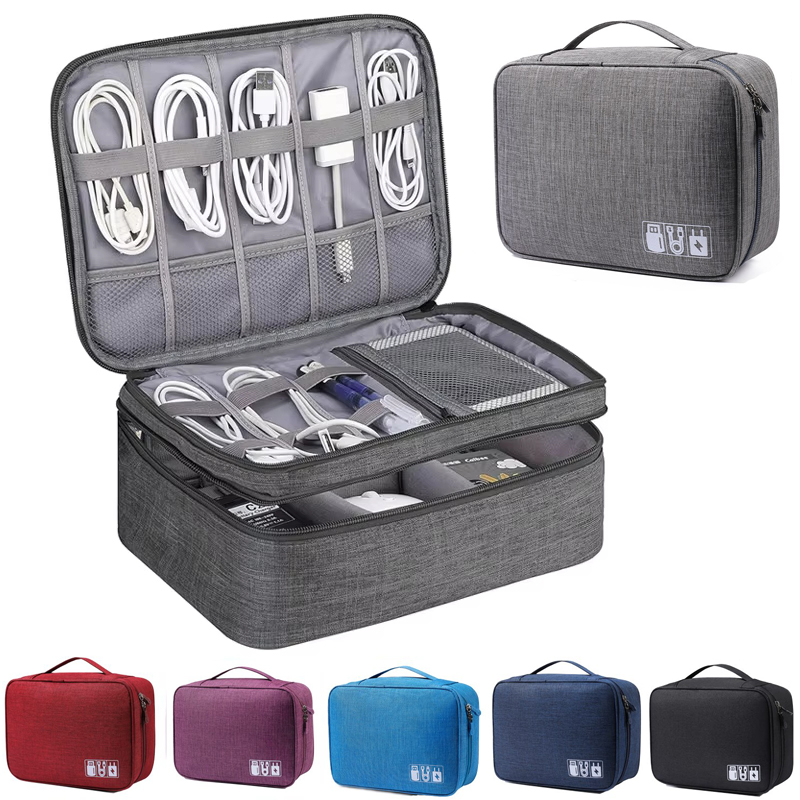 Cable Storage Bag Waterproof D - đánh giá và giá Tech Accessories Case