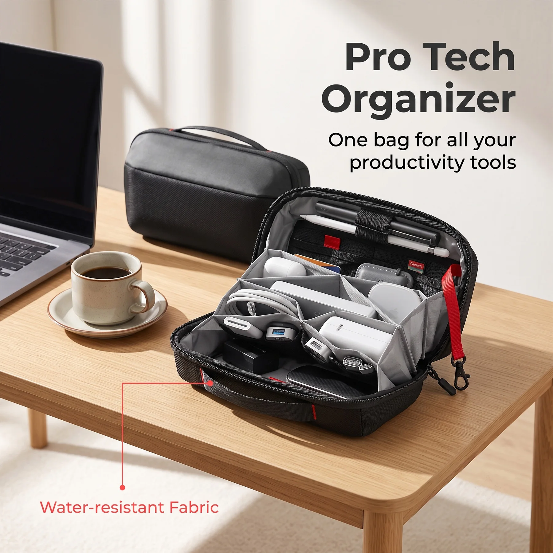 Travel Tech Organizer Pouch, W - đánh giá và giá Tech Accessories Case