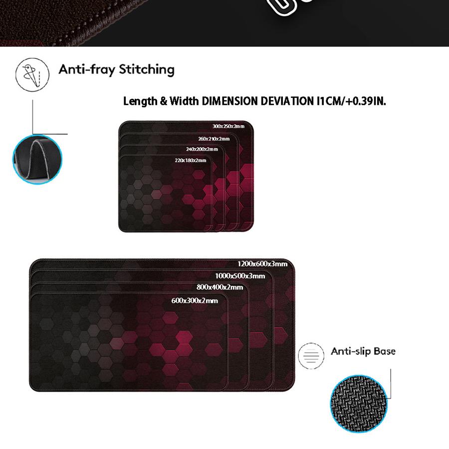 Red Honeycomb Tech Mouse Pad o - đánh giá và giá Tech Accessories For Laptop