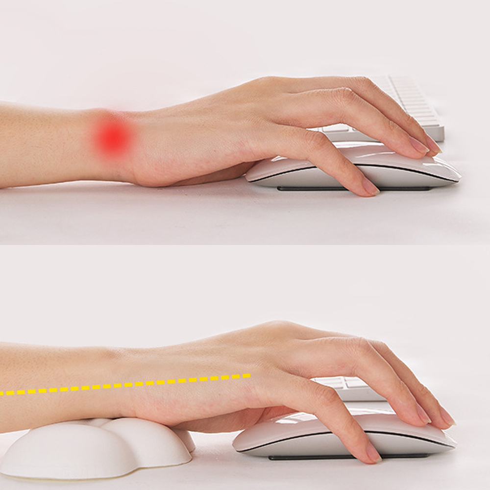 Mouse Pad with Wrist Rest Keyb - đánh giá và giá Keyboard Wrist Pad Leather