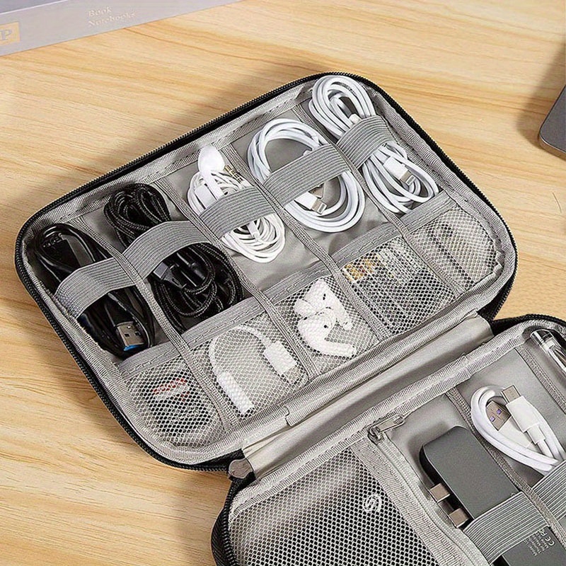 1pc Travel Cable Organizer Cas - đánh giá và giá Tech Accessories Travel Case