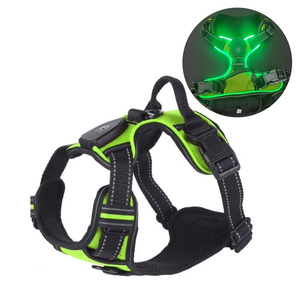 Durable Light Up LED Dog Harne - đánh giá và giá Tech Dog Accessories