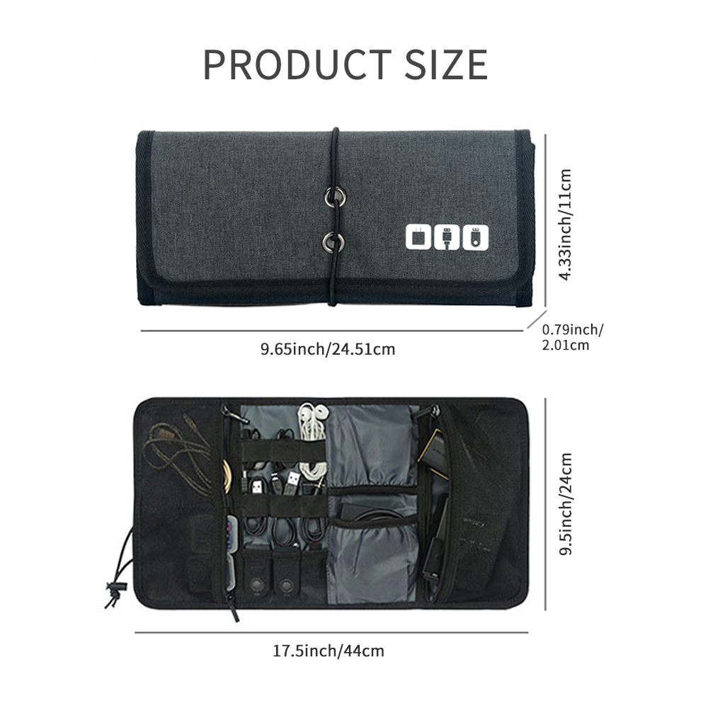 Travel Cable Storage Bag，Elect - đánh giá và giá Tech Accessories Travel Case