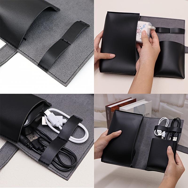 1PC PU Leather Multi-Compartme - đánh giá và giá Tech Accessories Travel Case