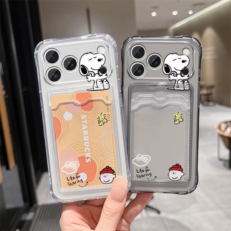 Anime Snoopy Soft Card Slot Po - đánh giá và giá Mobile Tech Accessories