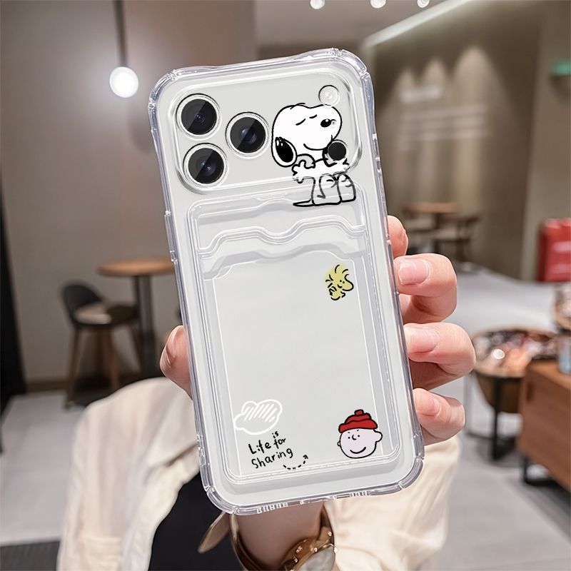 Anime Snoopy Soft Card Slot Po - đánh giá và giá Mobile Tech Accessories
