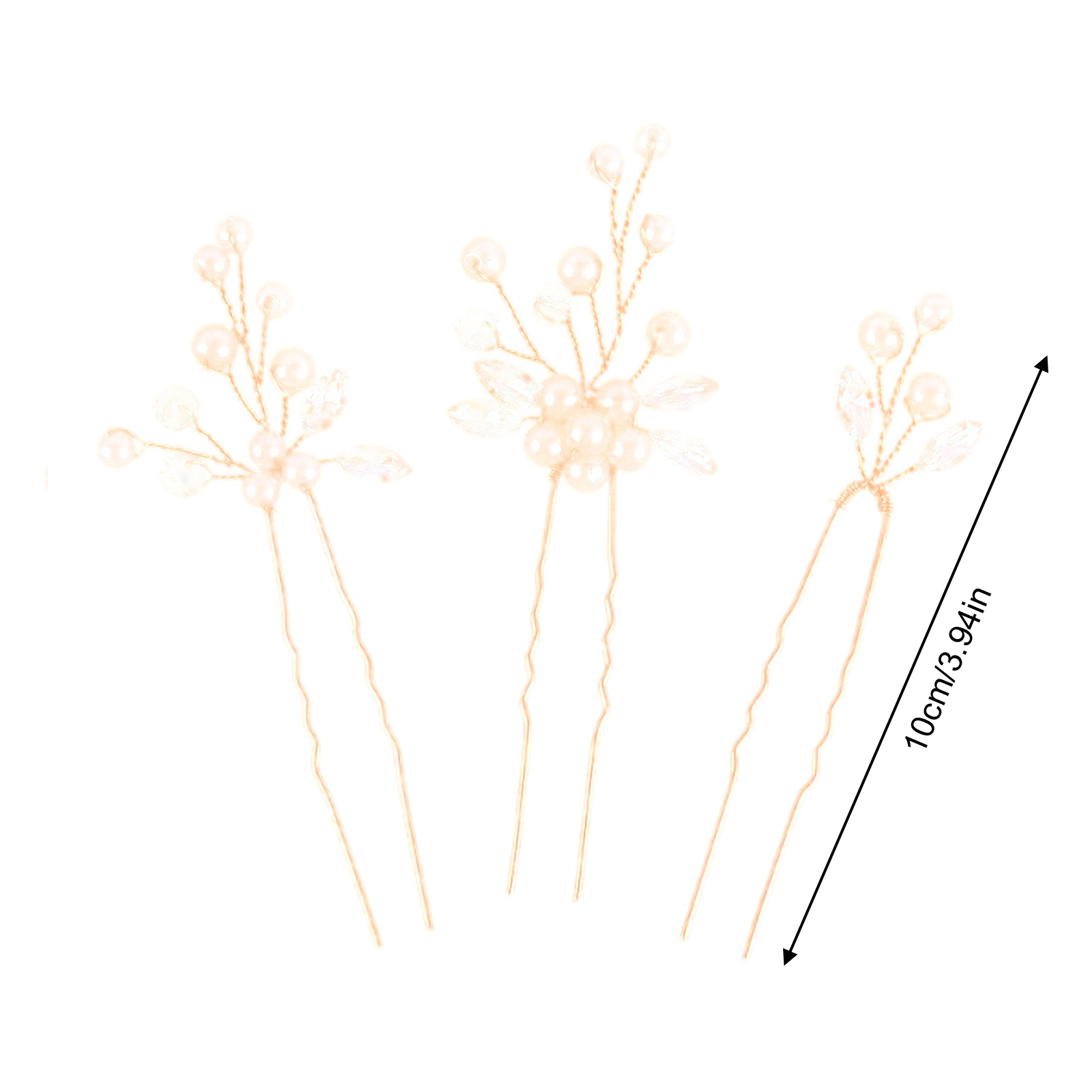 3pcs Bride Hairpin Trendy Hair - đánh giá và giá Tech Accessories For Women
