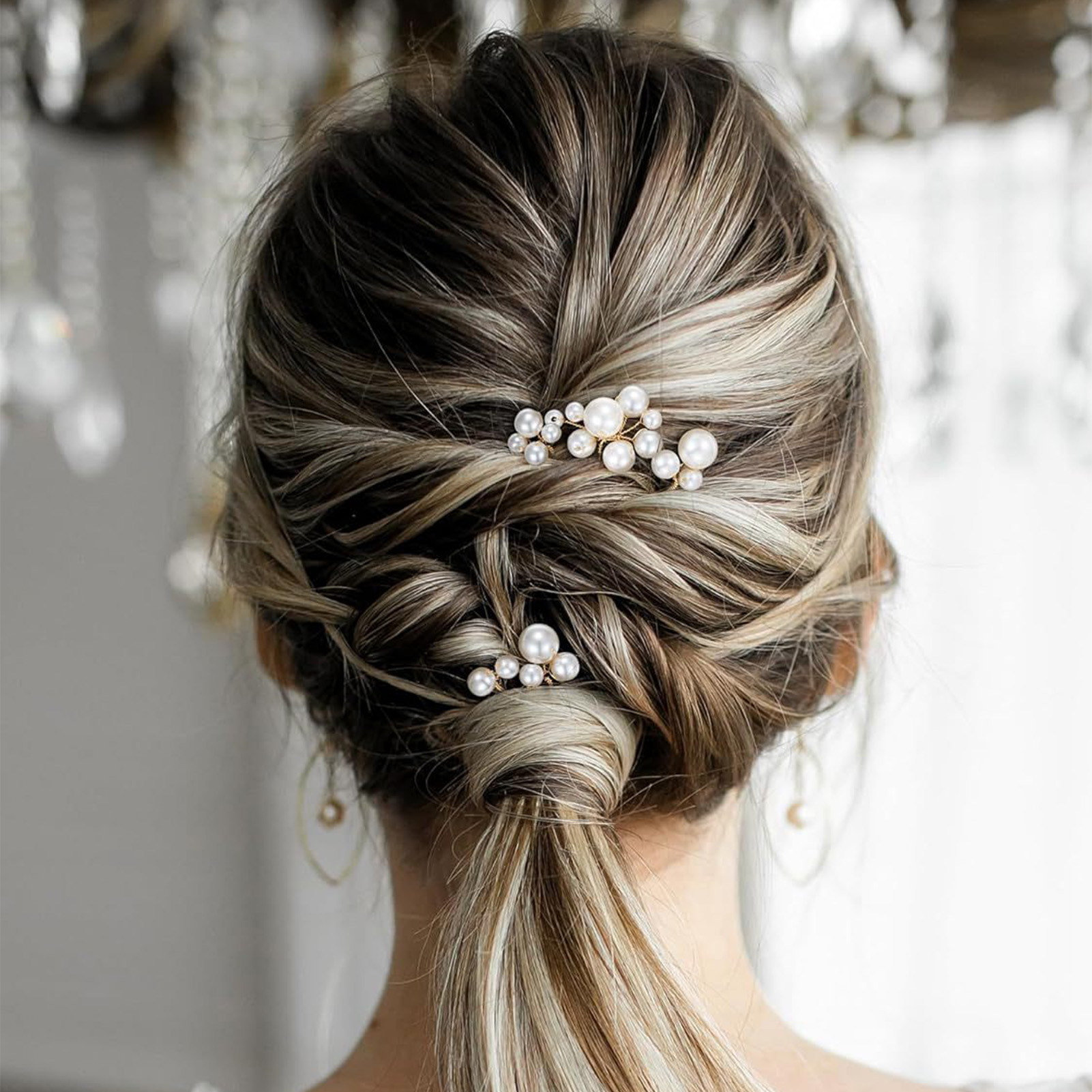 3pcs Bride Hairpin Trendy Hair - đánh giá và giá Tech Accessories For Women