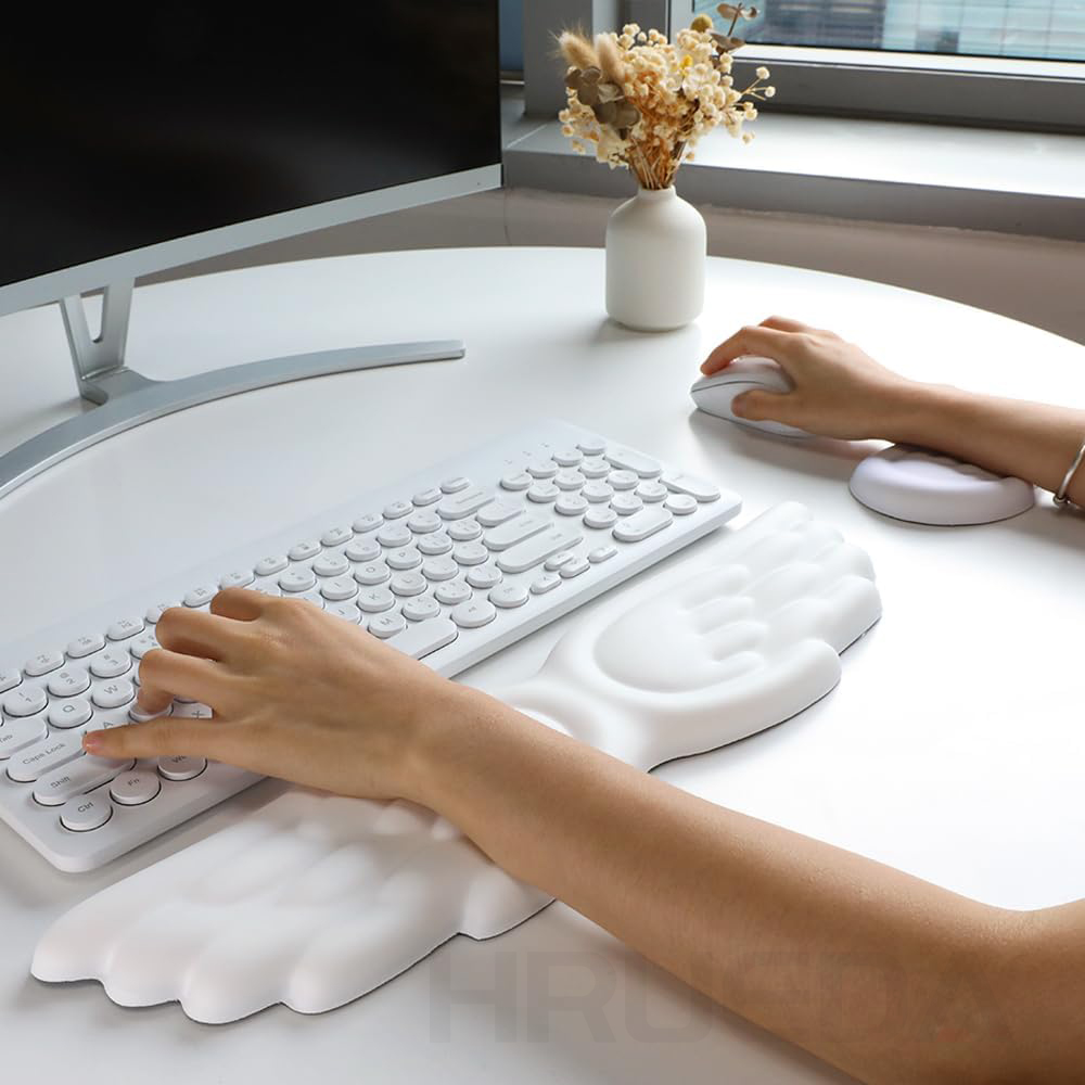 Mechanical Keyboard, Mouse, Wr - đánh giá và giá Keyboard Wrist Pad Leather