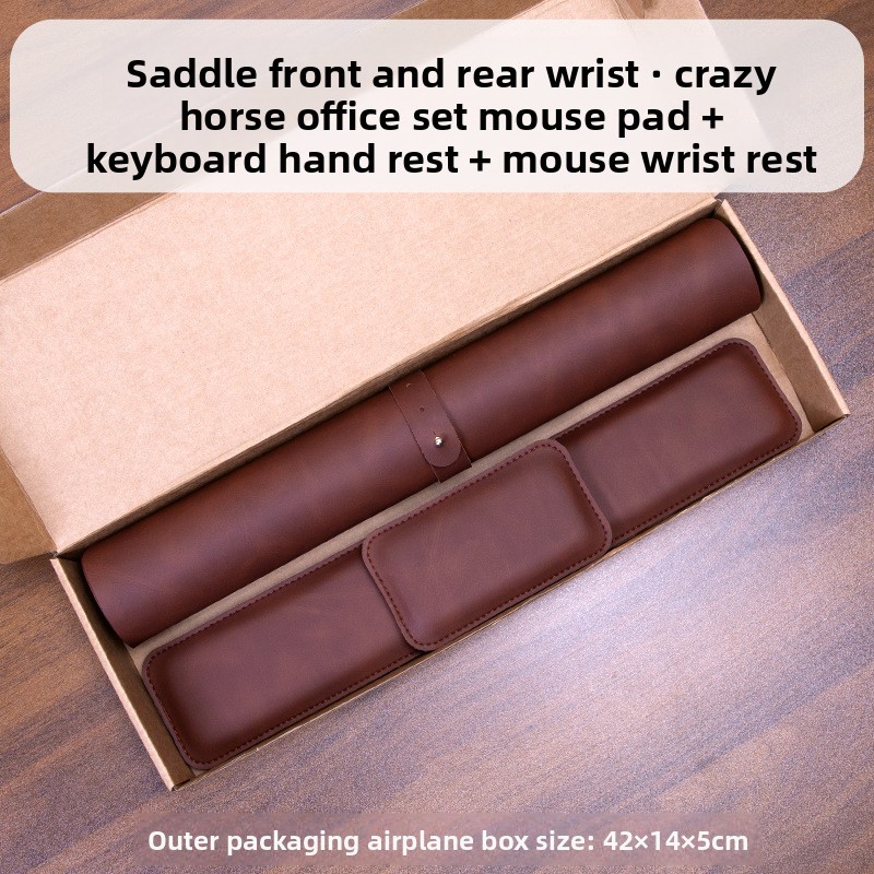 Desk Mat Waterproof PU Mouse P - đánh giá và giá Keyboard Wrist Pad Leather