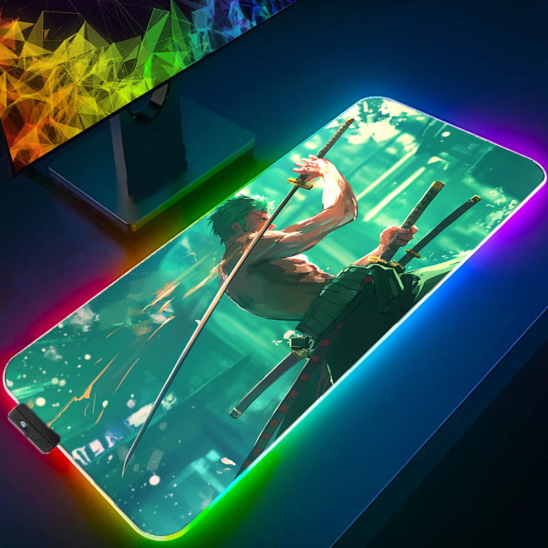 ONE PIECE Zoro Mouse Pad RGB G - đánh giá và giá Tech Accessories Desk
