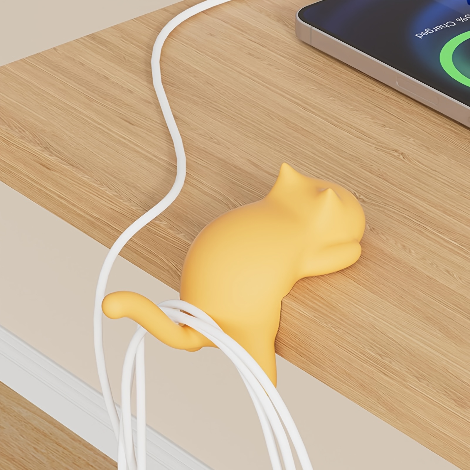 1pc Colorful Cat-Shaped Desk H - đánh giá và giá Desk Cable Clip