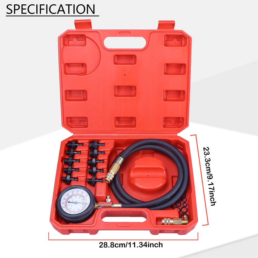 Oil Pressure Tester Kit 0-140p - đánh giá và giá Tech Accessories Case
