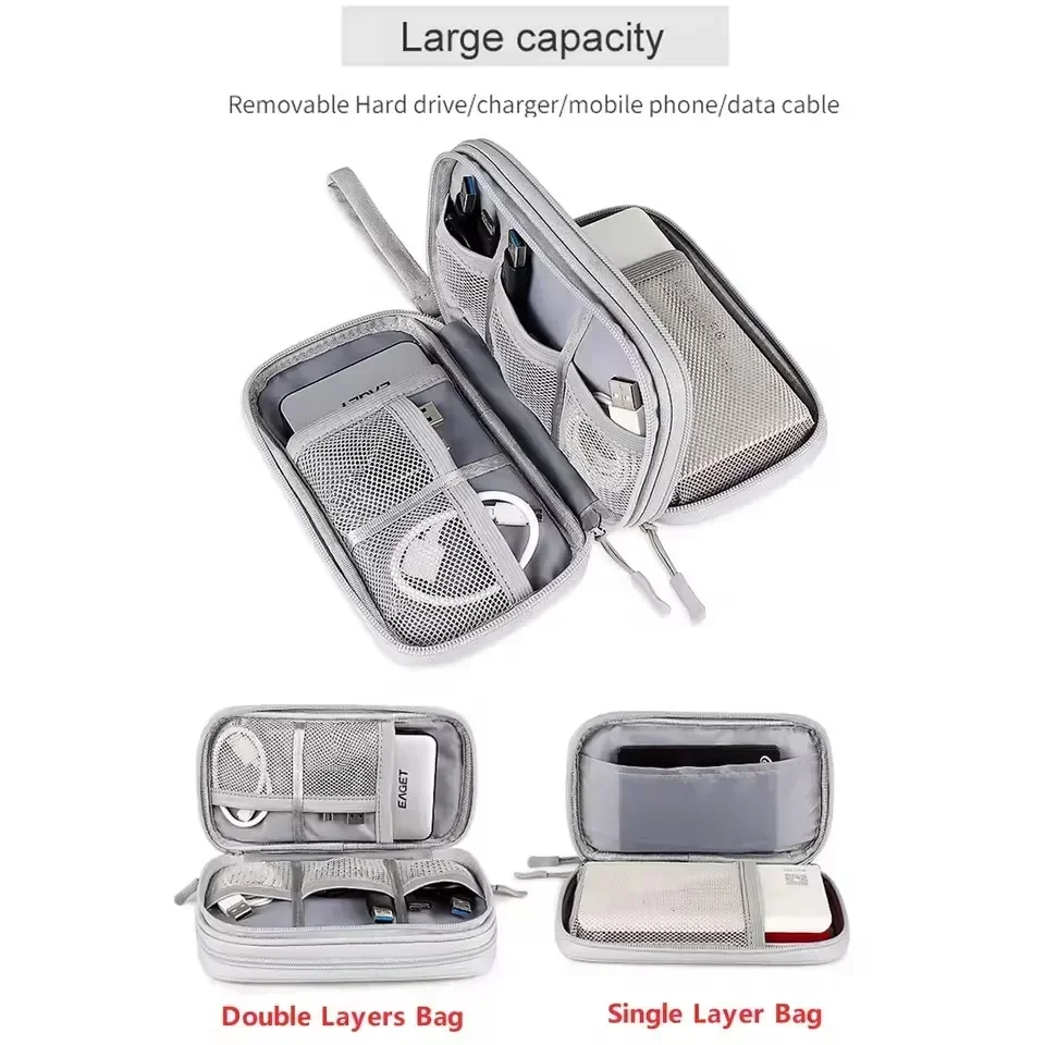Travel Cable Bag Portable Digi - đánh giá và giá Tech Accessories Case