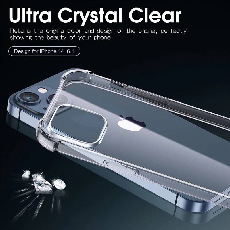 Shockproof Clear Phone Case Fo - đánh giá và giá Tech Accessories Apple