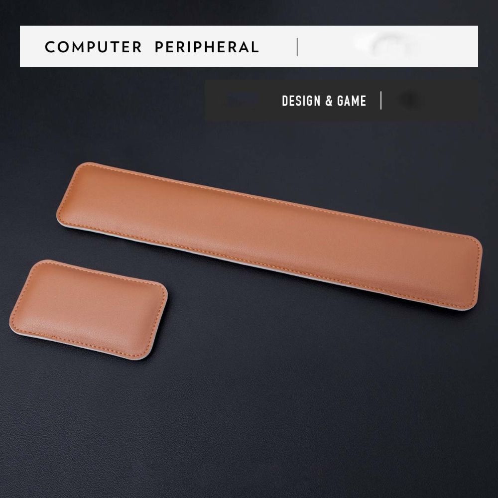 Portable Leather Mouse Pad Lar - đánh giá và giá Keyboard Wrist Pad Leather