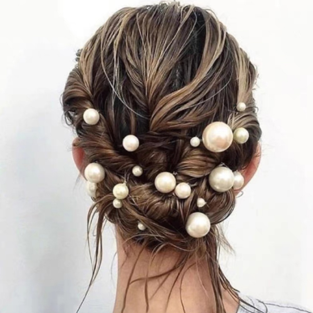 Pearl Crystal Hair Pins Comb S - đánh giá và giá Tech Accessories For Women
