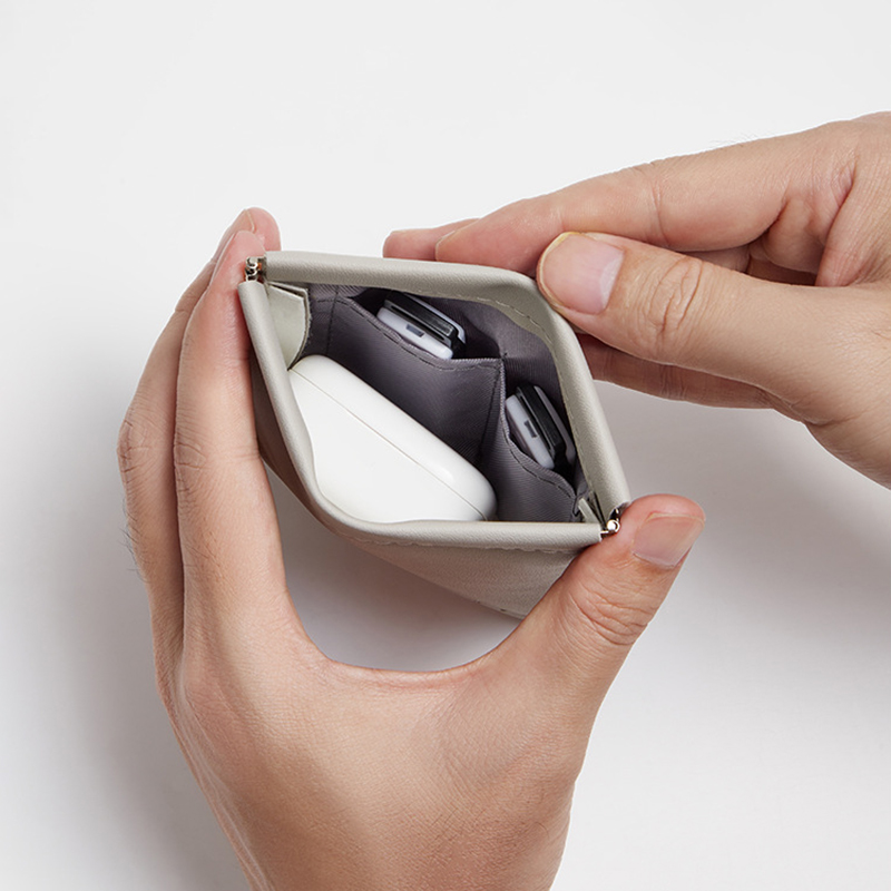 PU Storage Bag Earphones Bluet - đánh giá và giá Tech Accessories Case