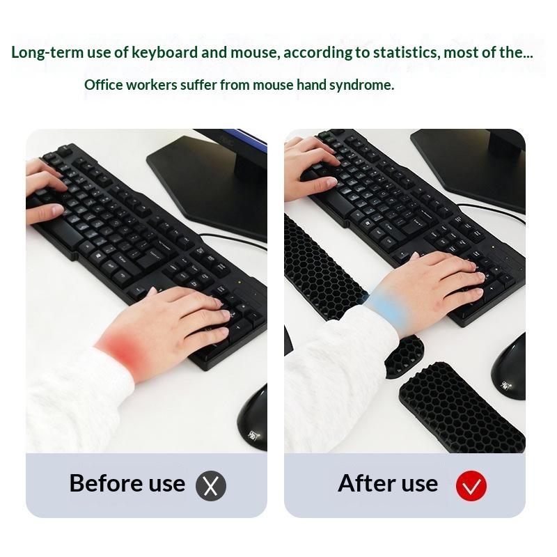 Ergonomic Mouse Wrist Rest Pad - đánh giá và giá Keyboard Wrist Pad Leather