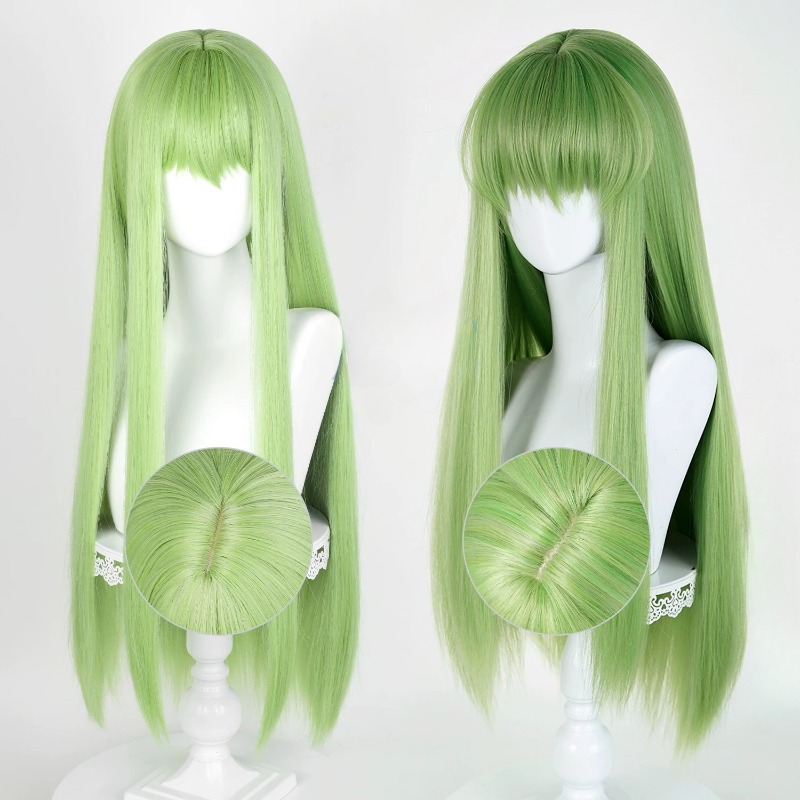 Anime CC Cosplay Green Wig Lon - đánh giá và giá Tech Accessories For Women