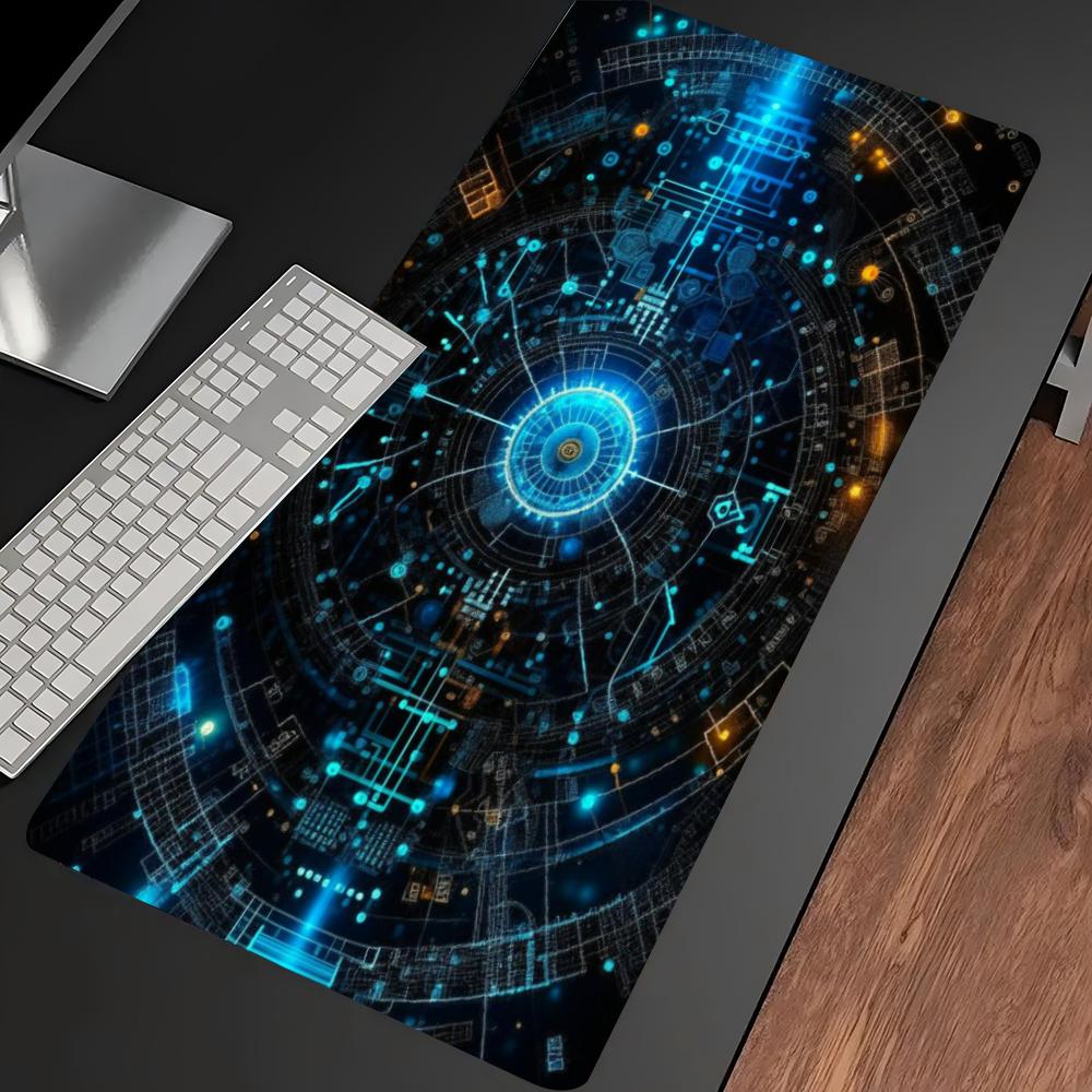 Blue Tech Circuit Cyber Patter - đánh giá và giá Tech Accessories For Laptop