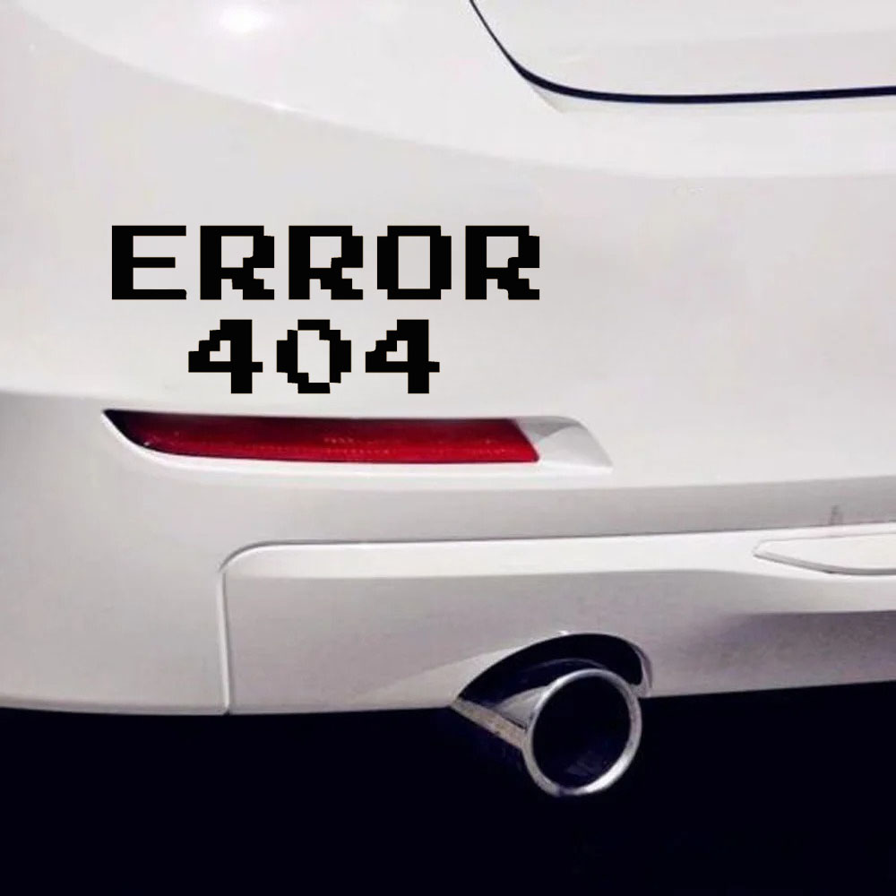 Error 404 Pixel Font Car Stick - đánh giá và giá Tech Accessories For Laptop