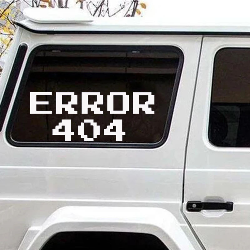 Error 404 Pixel Font Car Stick - đánh giá và giá Tech Accessories For Laptop