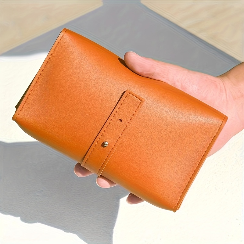 1pc PU Leather Multi-Compartme - đánh giá và giá Tech Accessories Travel Case
