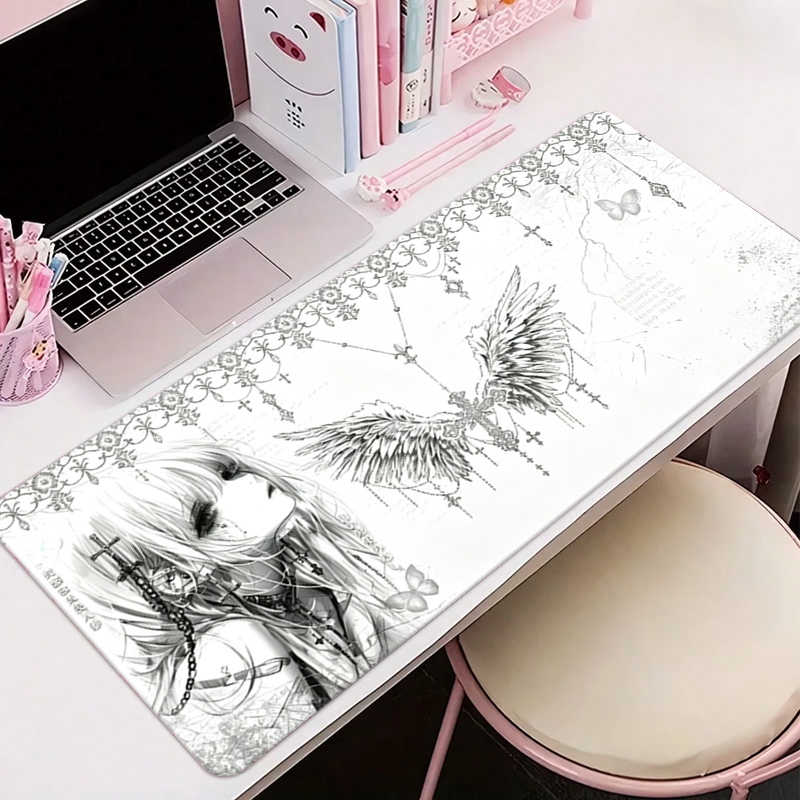 Leather Mousepad Black White A - đánh giá và giá Tech Accessories Desk