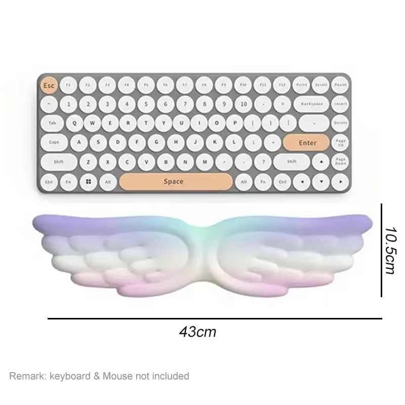 Mouse Pad with Wrist Rest Keyb - đánh giá và giá Keyboard Wrist Pad Leather